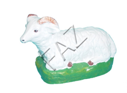 Design lamb lying figure garden statue sculpture figures sculptures decoration new